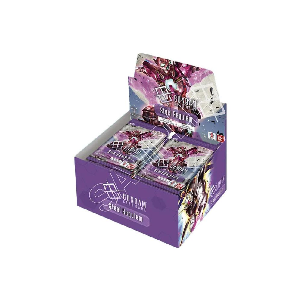 Gundam Card Game GD03 Steel Requiem Booster Box Sealed English (EN)
