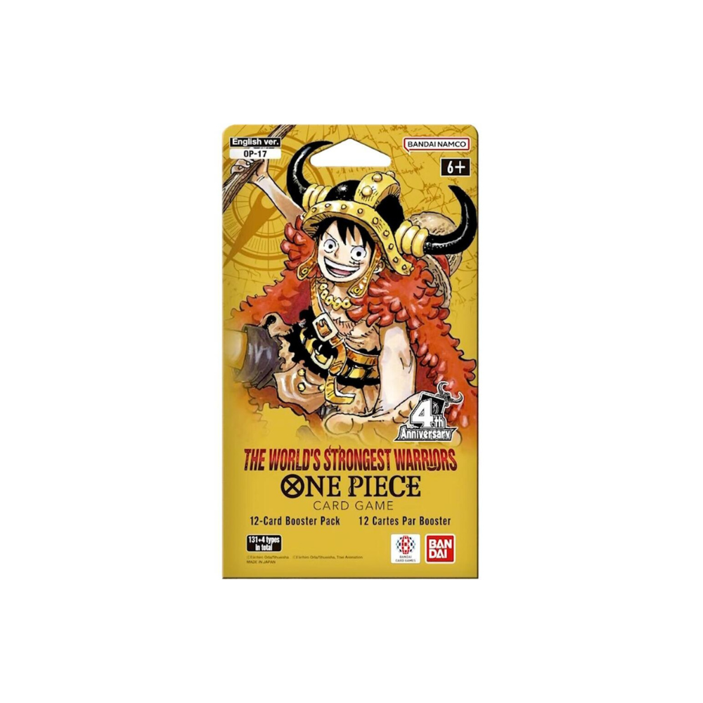 One Piece Card Game OP-17 The World's Strongest Warriors Booster Pack