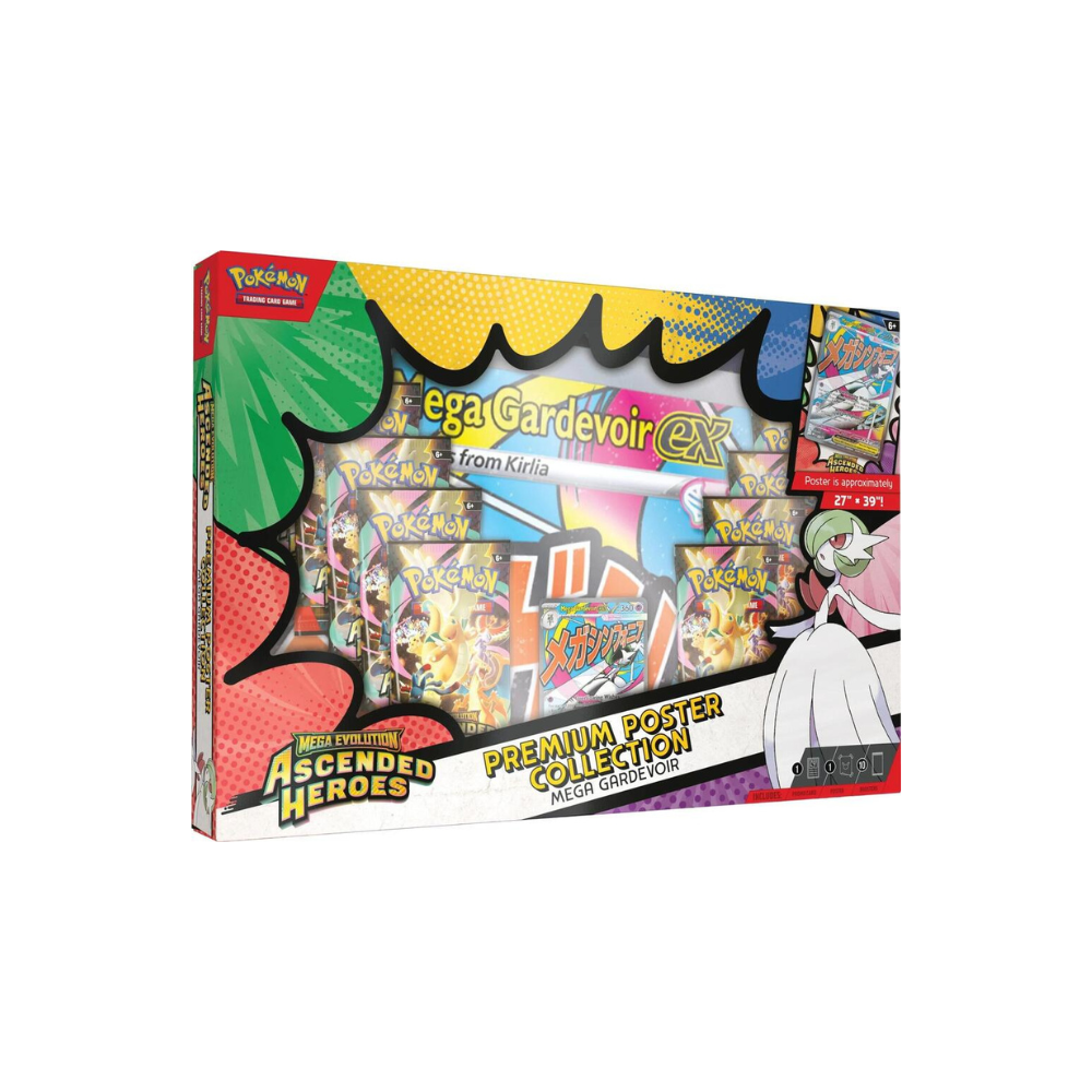 Pokémon TCG Mega Gardevoir Ascended Heroes Premium Poster Collection