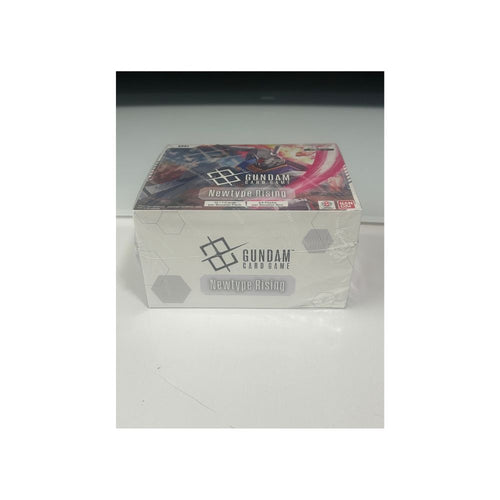 (Dented Corner) Gundam Card Game GD01 Newtype Rising Booster Box Sealed English (EN)
